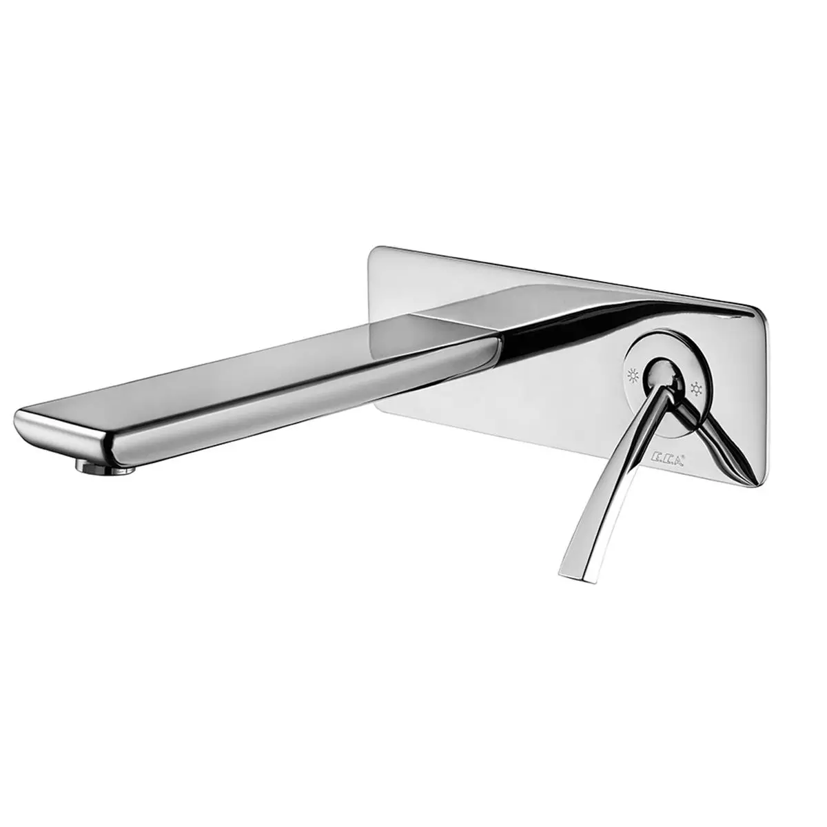 3754875d-78ff-442a-9543-642027d515fd Eca - Novita Ankastre Lavabo Bataryası Sıva Üstü Grubu – Tek Rozet - Görsel 1