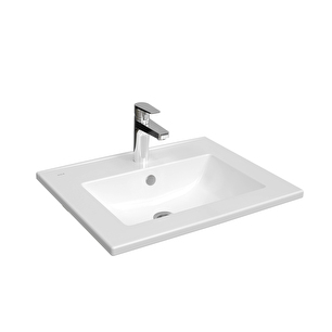 7676B003_0001_2-1 Vitra - S20 Square Etajerli lavabo - Görsel 1