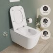 Vitra - Metropole Square QuantumFlush Asma klozet - Görsel 2
