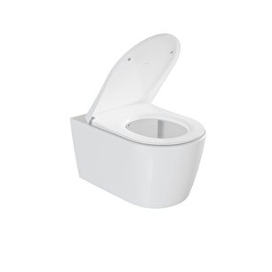 7910_208_ACIK-1 Vitra - Metropole Round QuantumFlush Asma klozet - Görsel 1