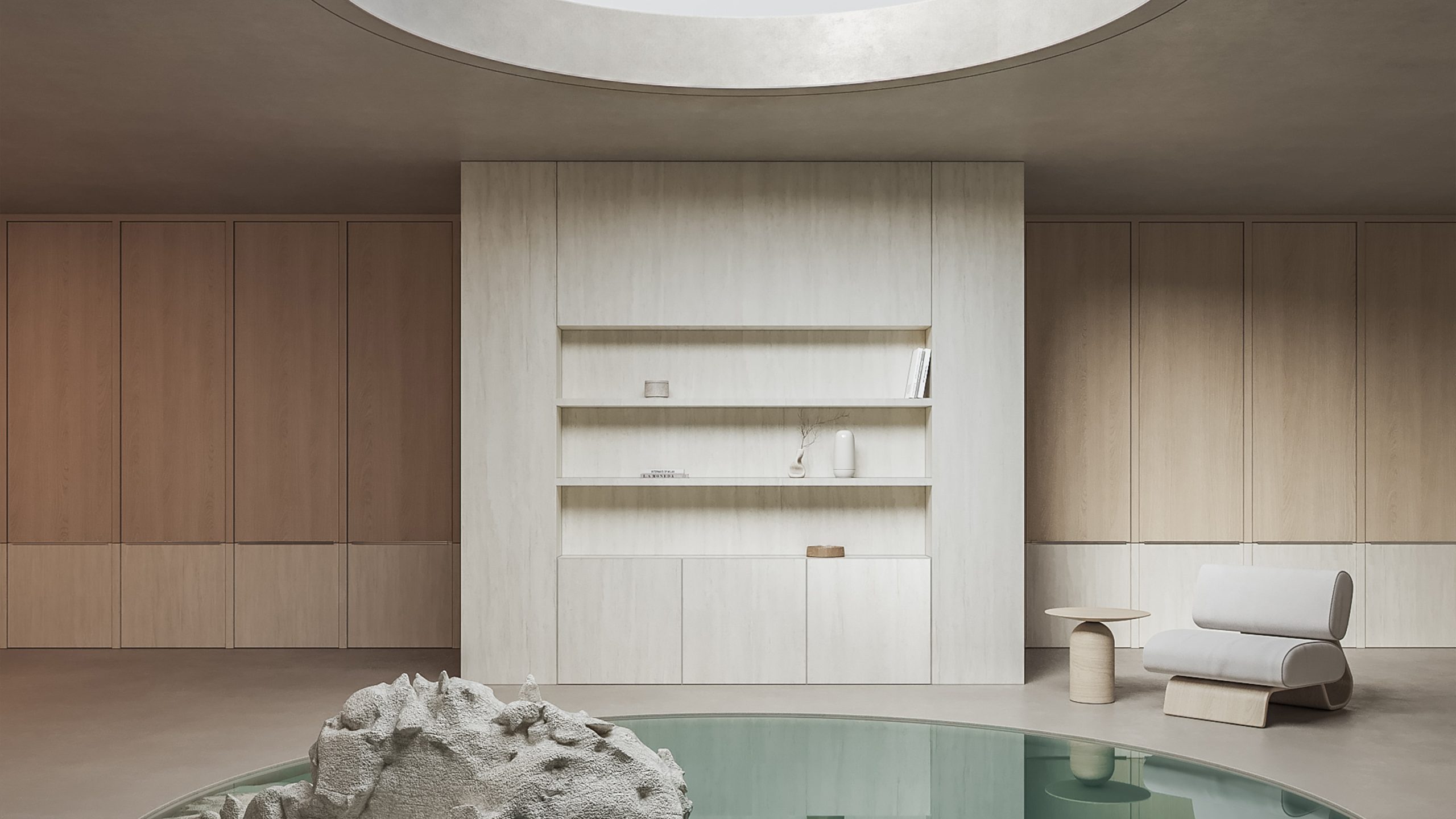 63BA1B7E-64B8-45B1-8D0E-D28DF3C89F40 Yıldız Entegre - Zen Traverten MDFLam / SuntaLam Panel - Görsel 1