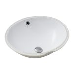 Seramiksan - TEK PARÇA TEZGAH ALTI OVAL LAVABO 55 CM